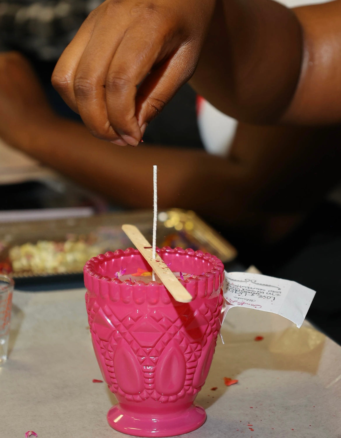 THE LIT EXPERIENCE candle class (40-60 mins) $35 per person
