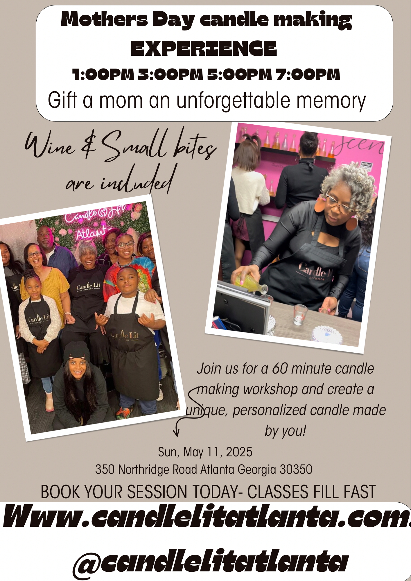 Mothers Day Experience